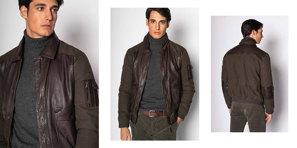 Las chaquetas de cuero para hombre, protagonistas del otoño-invierno –  Rivera