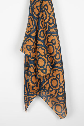 PAÑUELO ELISA AÑIL-MOSTAZA