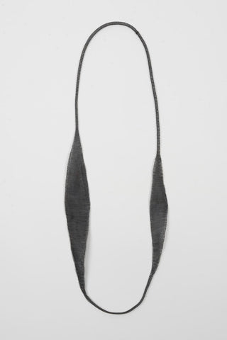 COLLAR MALLA GRIS OSCURO
