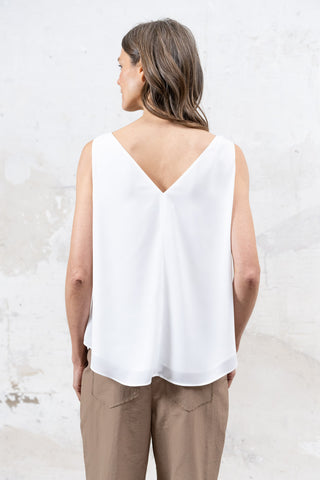 TOP BREST TIRANTE ESCOTE ABIERTO BLANCO
