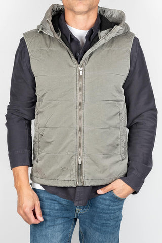 CHALECO CAPUCHA KEELING GRIS MARENGO