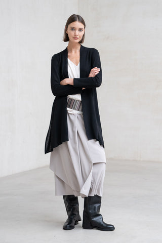 Cardigan Orsara preto
