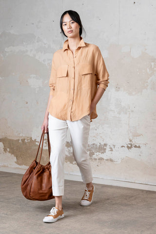 Zapatilla Dominique camel