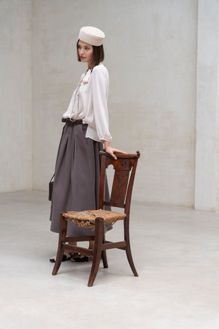 Sombrero casquete Tera arena | Rivera x Alexia Álvarez de Toledo