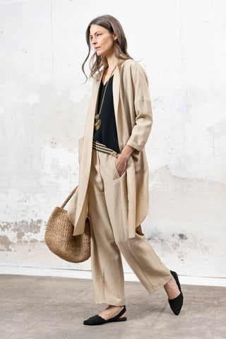 Faixa preta e bege Pula