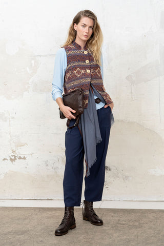 Calça Nereida azul marinho