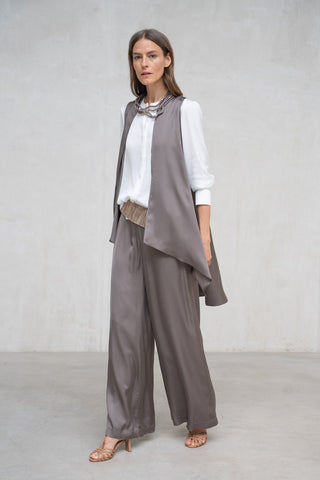 Colete Misela taupe