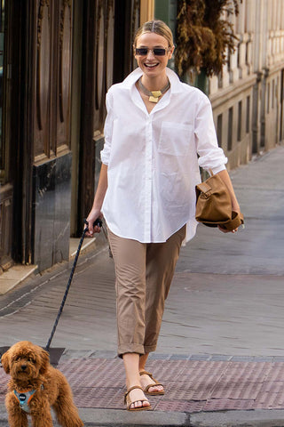 Calças de camelo Varenna