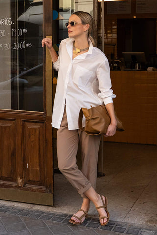 Calças de camelo Varenna