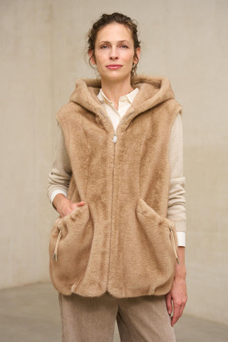 Chaleco Maury beige