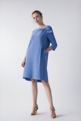 Vestido Daisy azul celeste
