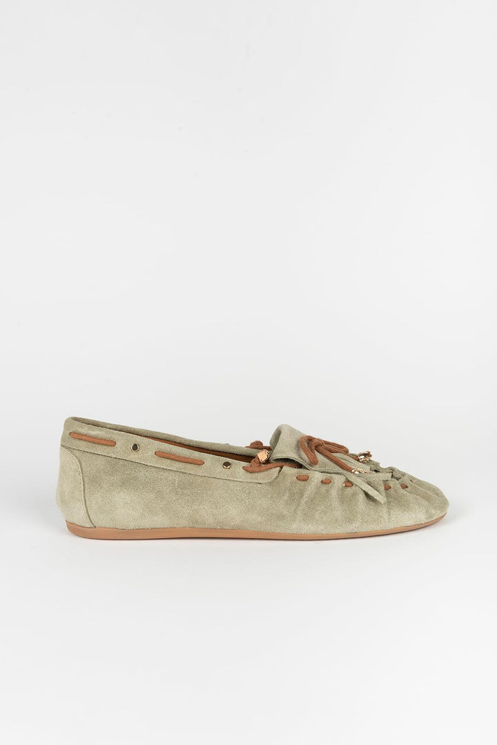 Mocasín Flecco pistacho