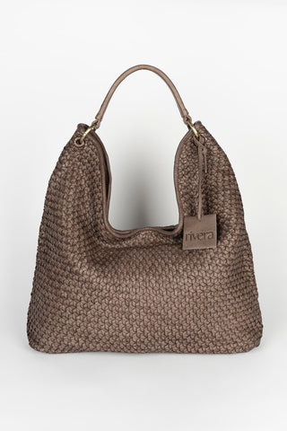 Valeria maxi taupe bag
