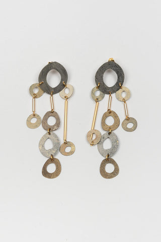 Brincos Arel multimetal FL Private Collection