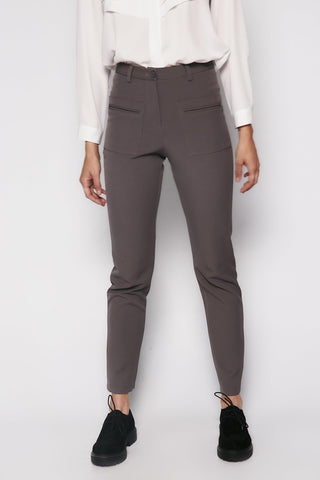 Pantalón Indi topo oscuro