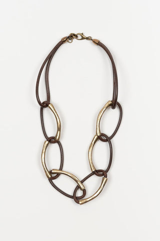 Collar Carise latón