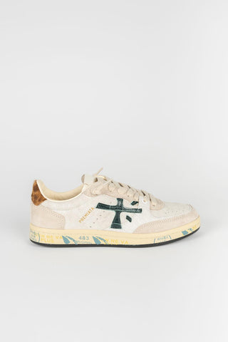 Zapatilla Premiata Bsktclayd 8472 blanco roto