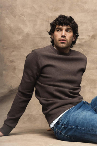 Mos Mosh brown Dovan sweater