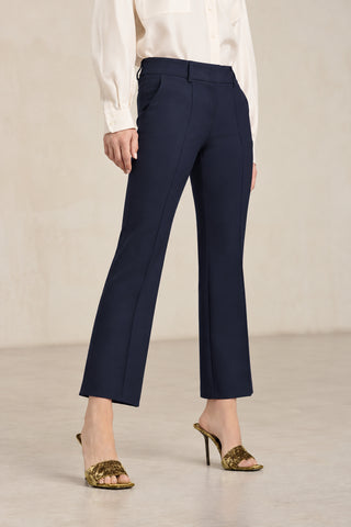 Cambio Aldira Navy Trousers