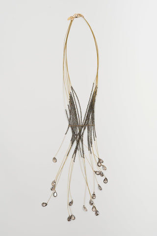 Collar Brión dorado FL Private Collection