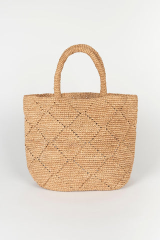 Natural raffia Darela bag