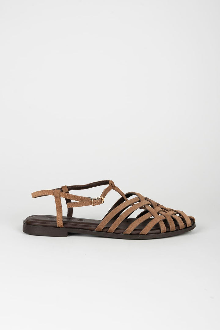 Lareth camel Jelly Sandal