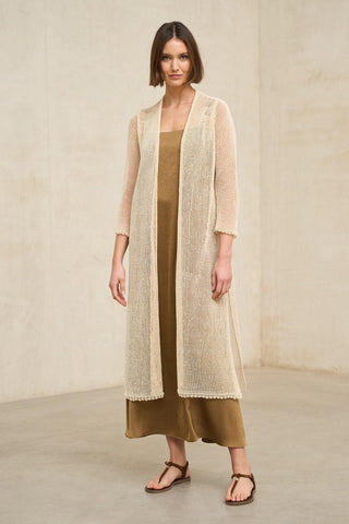 Levita de punto Avenel beige