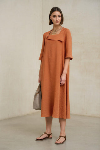 Lurien orange dress