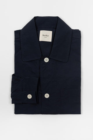 Koike navy blue shirt