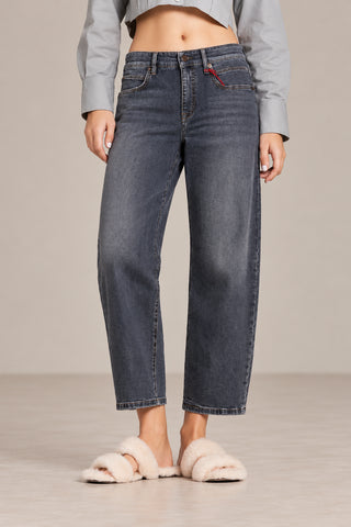 Calças Nerali cinzentas Cambio