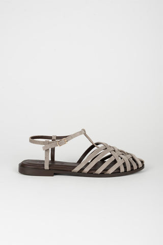 Lareth Grey Fisherman Sandal