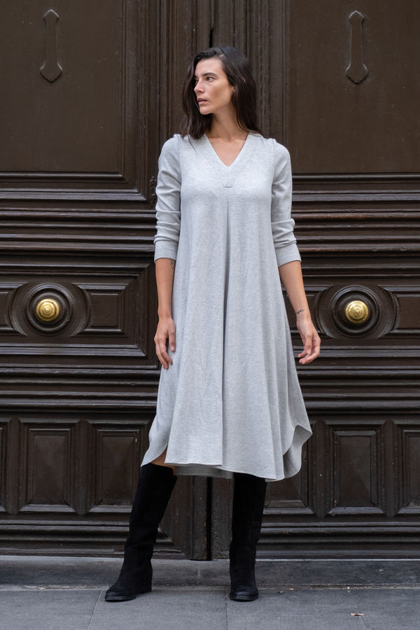 Vestido Orba gris