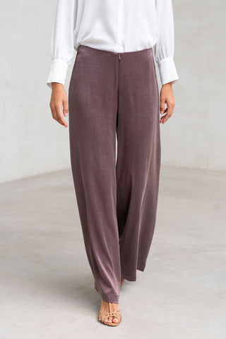 Pantalón Ocaso ciruela