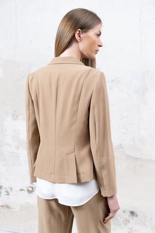 CHAQUETA ELISA 2 ABERTURAS ESPALDA BEIGE