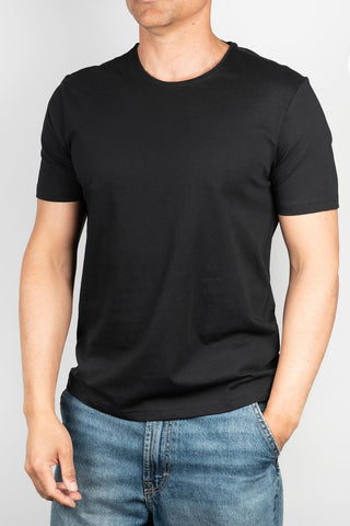 CAMISETA GUY NEGRO PESPUNTE GRIS