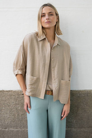 SOBRECAMISA BEIGE