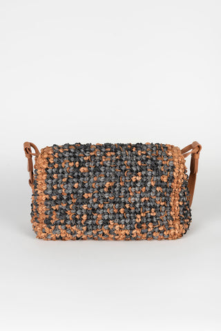 BOLSO AZUL MARRON