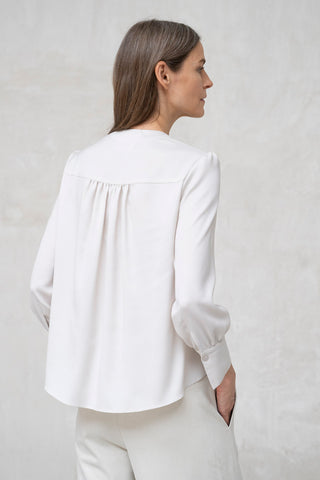 CAMISA CUELLO CAJA BEIGE