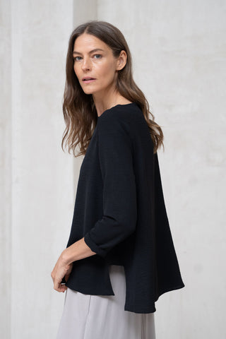 JERSEY TREVI CUELLO BARCO NEGRO