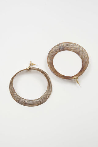 PENDIENTES MALLA TORNASOLADO