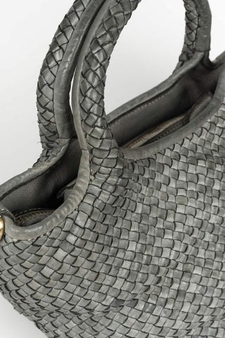 Bolso Serilda mini gris y bronce