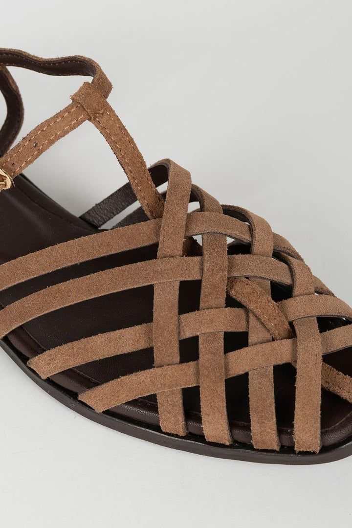 Lareth camel Jelly Sandal