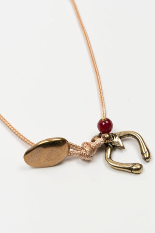 Nerelia Brass Necklace