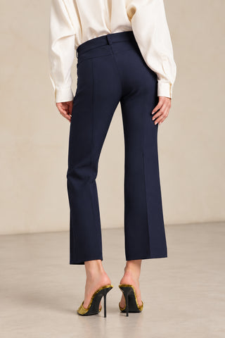 Cambio Aldira Navy Trousers