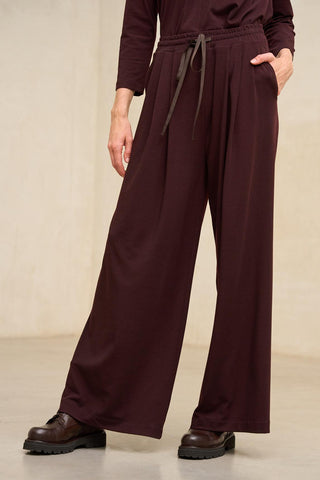 Burgundy Hune trousers