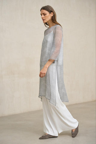 Smoke Blue Avenel Kaftan