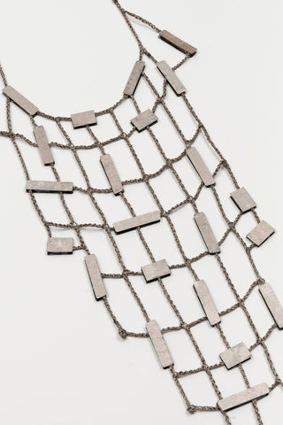 Collar Brandela plateado FL Private Collection