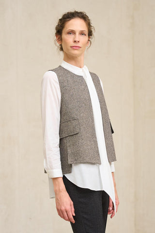 Chaleco Arlet gris