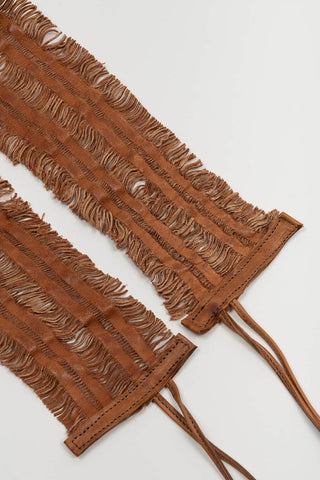 Faixa Talira de pele camel