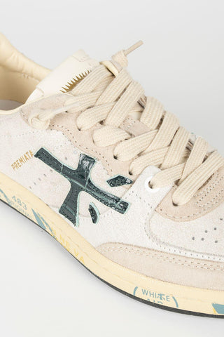 Zapatilla Premiata Bsktclayd 8472 blanco roto